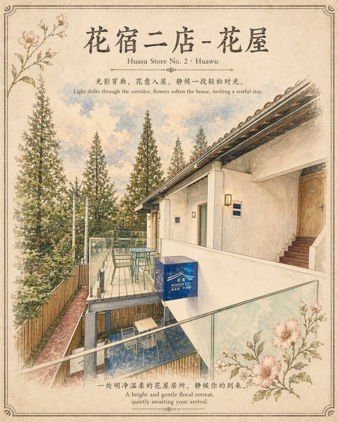 花宿精品民宿花屋组团 — 运动休闲主题客房
